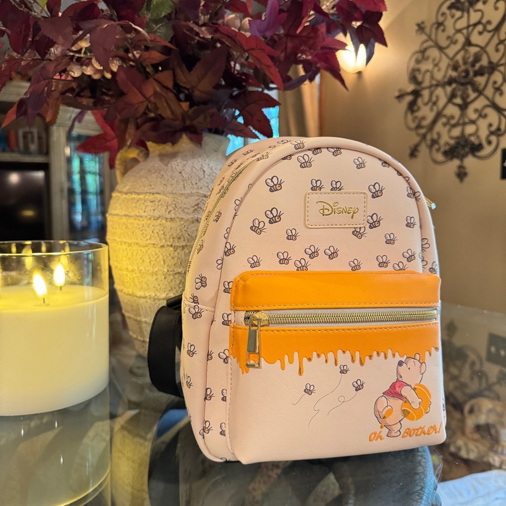 Loungefly Disney Winnie The Pooh Bees & Honey Mini Backpack
